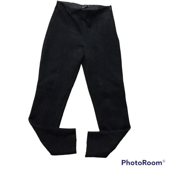 Zara Pants Faux Suede Pull On Leggings Bundle Size S - Picture 2 of 11